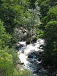 Waterfall in the Rodopi Mountains